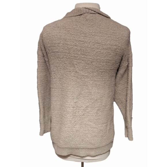 Altar’d State XS Beige Soft Open Front Cardigan Popcorn Boho Flowy Cozy Comforta - Picture 3 of 10